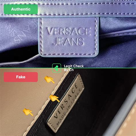 are versaces fake|versace authentication check by ch.